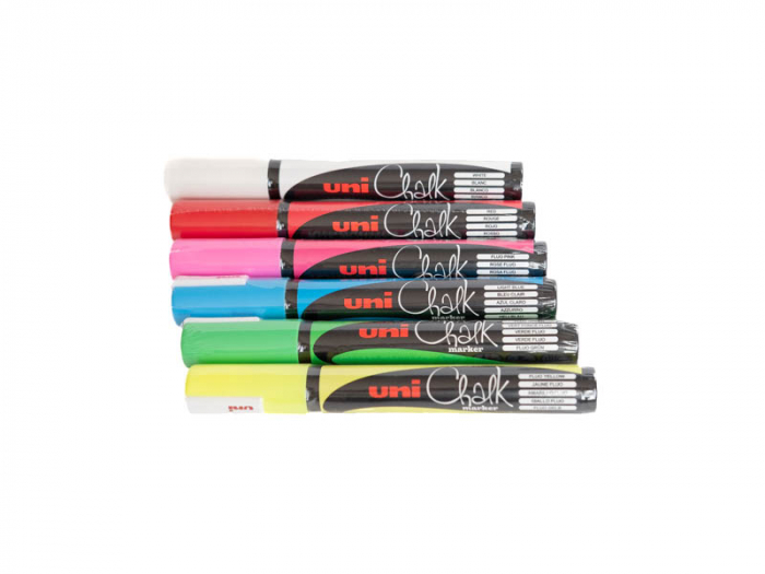 Marker Uni Chalk PWE-5M, creta lichida, 1.8 - 2.5 mm [3]