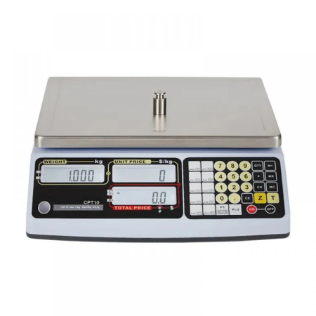 Cantar electronic - Cantar comercial Adpos CPT10, 30Kg, verificat metrologic