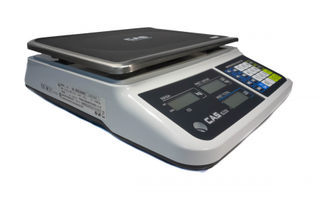 Cantar electronic comercial, CAS PRII 15CB, 15 Kg, cu RS232, verificare metrologica, acumulator [1]