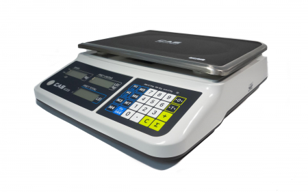 Cantar electronic comercial, CAS PRII 15CB, 15 Kg, cu RS232, verificare metrologica, acumulator [2]