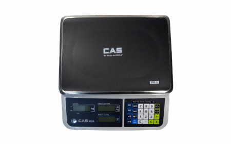 Cantar electronic comercial, CAS PRII 15CB, 15 Kg, cu RS232, verificare metrologica, acumulator [4]