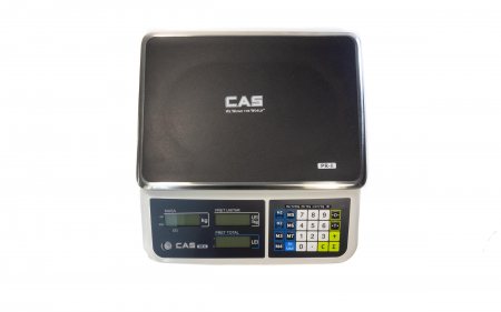 Cantar electronic comercial, CAS PRII 30CB, 30 Kg, cu RS232, verificare metrologica, acumulator [4]