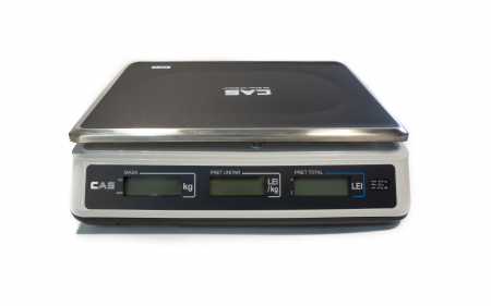 Cantar electronic comercial, CAS PRII 30CB, 30 Kg NC, verificare metrologica, acumulator [5]