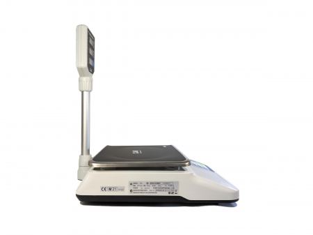 Cantar electronic comercial, CAS PRII 30CP, 30 Kg NC, afisaj pe brat, verificare metrologica, acumulator [3]