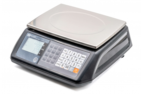Cantar electronic - Cantar electronic comercial, Elicom S300, 30 Kg, cu RS232, acumulator, verificare metrologica