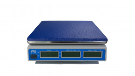 Cantar electronic comercial, SWS PMK, 30 Kg, verificare metrologica, acumulator [4]