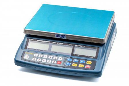 Cantar electronic - Cantar electronic omologat Partner RAB 30 Kg, verificare metrologica, acumulator