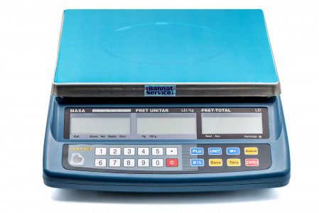 Cantar electronic omologat Partner RAB 30 Kg, verificare metrologica, acumulator [1]