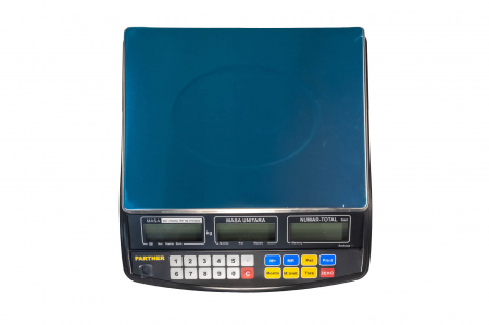 Cantar electronic omologat cu numarare Partner NOB, verificare metrologica, acumulator, 3Kg [4]