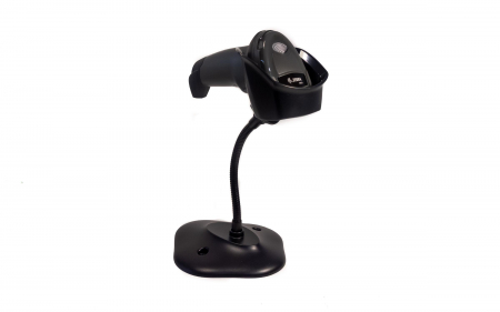 Cititor coduri bare / scanner - Cititor coduri de bare Zebra DS2208, 2D, cu stand, USB, negru