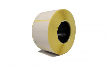Etichete 40 x 46 mm , autoadezive termice in rola, albe, 600 etichete / rola [3]