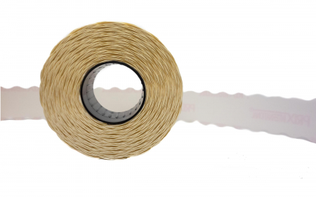 Etichete pret, 26x12mm, colturi rotunjite, 1500 buc/rola, alb [4]