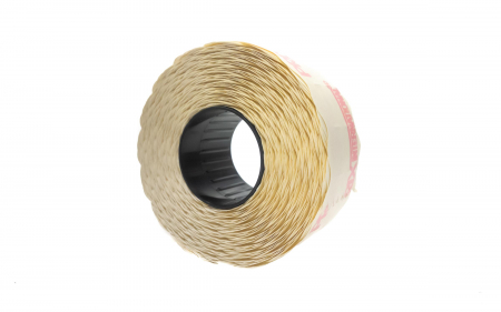 Etichete pret, 26x12mm, colturi rotunjite, 1500 buc/rola, alb [2]