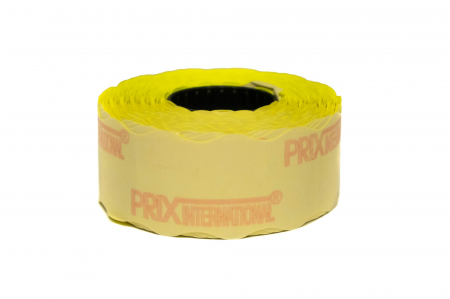 Etichete marcator pret - Etichete pret, 26x16mm, margini rotunjite, 1000 buc/rola, galben