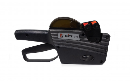 Marcator pret, Blitz C18, 2 randuri, 10/8 caractere , Negru [4]