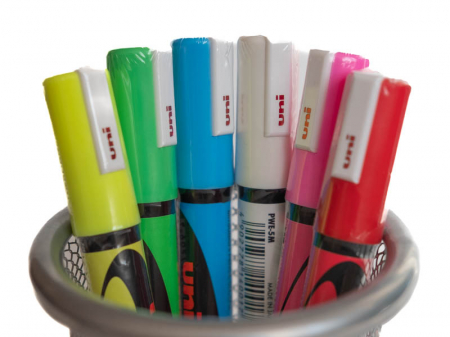 Marker Uni Chalk PWE-5M, creta lichida, 1.8 - 2.5 mm [3]