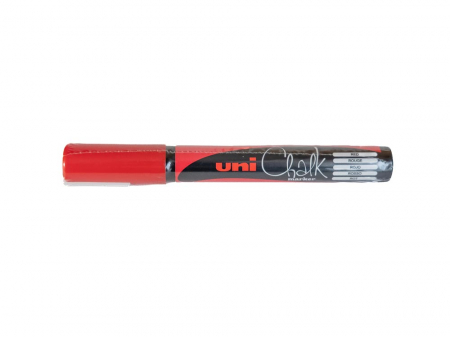 Marker - Marker Uni Chalk PWE-5M, creta lichida, 1.8 - 2.5 mm