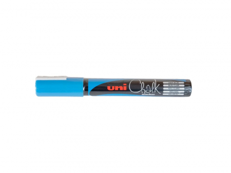 Marker - Marker Uni Chalk PWE-5M, creta lichida, 1.8 - 2.5 mm