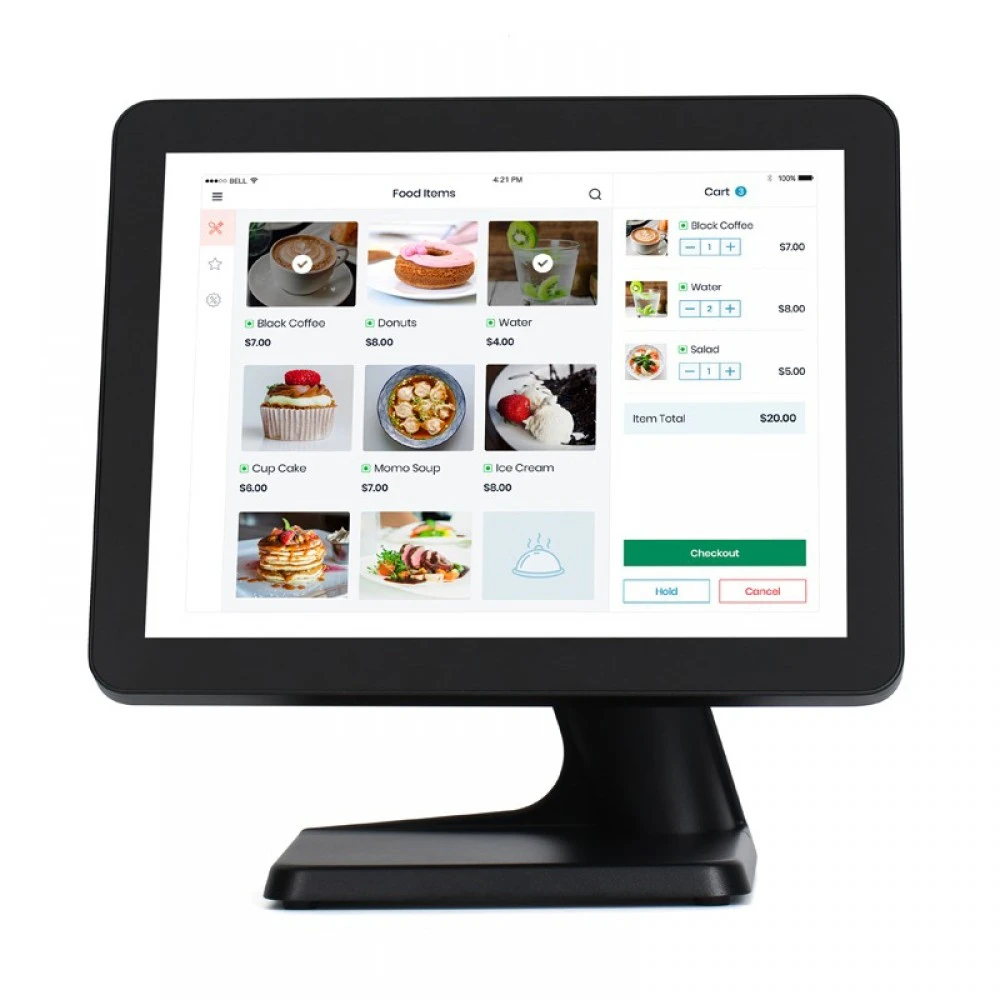 POS All in one cu touchscreen, Pos Expert 2, 15 inch, J6412, 8Gb RAM, 128Gb SSD, Windows [1]