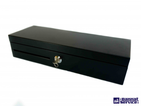 Sertar de bani, FT460,  carcasa metalica, compatibil cu case de marcat, negru [3]