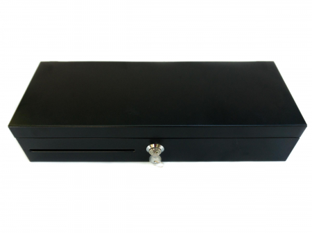 Sertar de bani, FT460,  carcasa metalica, compatibil cu case de marcat, negru [10]