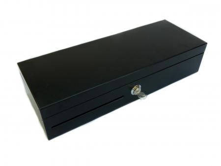Sertar de bani, FT460,  carcasa metalica, compatibil cu case de marcat, negru [11]