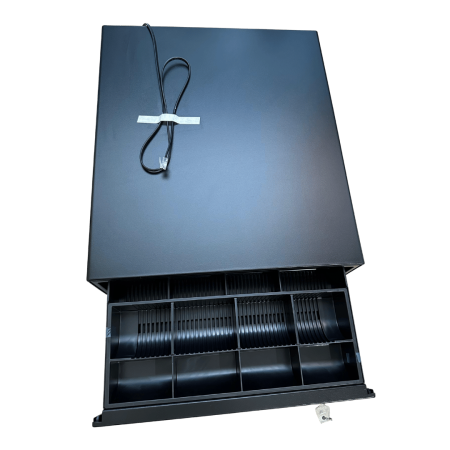 Sertar pentru bani Standard Large, compatibil cu case de marcat, negru [3]