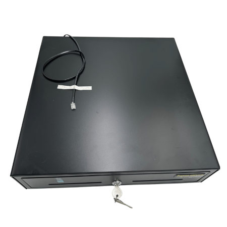 Sertar pentru bani Strong Large, compatibil cu case de marcat, negru [4]