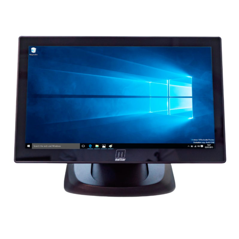 All in one - Sistem POS touchscreen Metter 15M1, 15.6 inch, FHD, i3 11th, 8GB RAM, 256GB SSD, Wi-Fi, Win 11 IoT