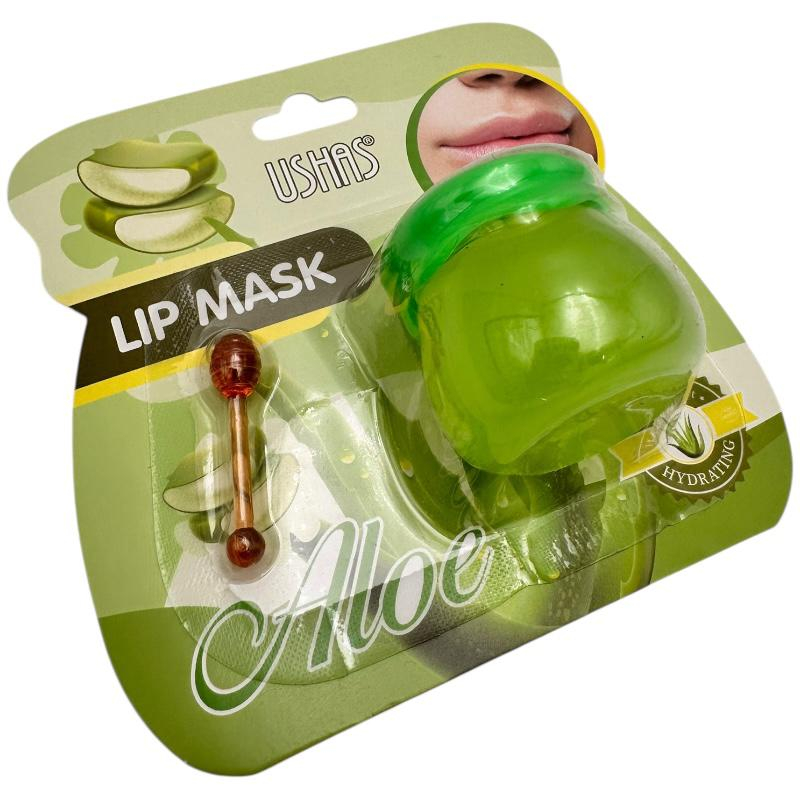 Ushas Lip Mask cu Aloe Vera hidratare profunda si regenerare pentru buze 6g - BaoBao [2]