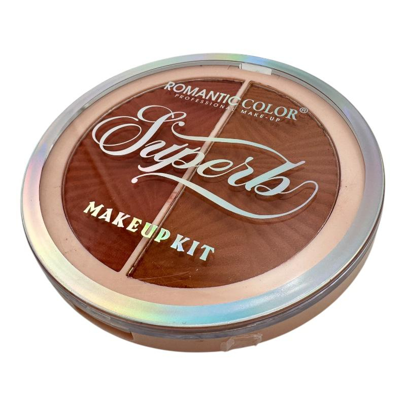 Blush Romantic Color A3, 10g – Fard de obraz in doua nuante pentru stralucire, BaoBao [2]