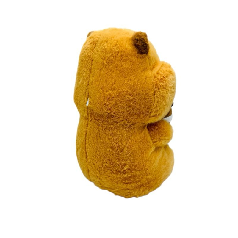 Capybara de plus Baobao 19cm cu frappe – jucarie pufoasa si dragalasa pentru copii si cadou [3]