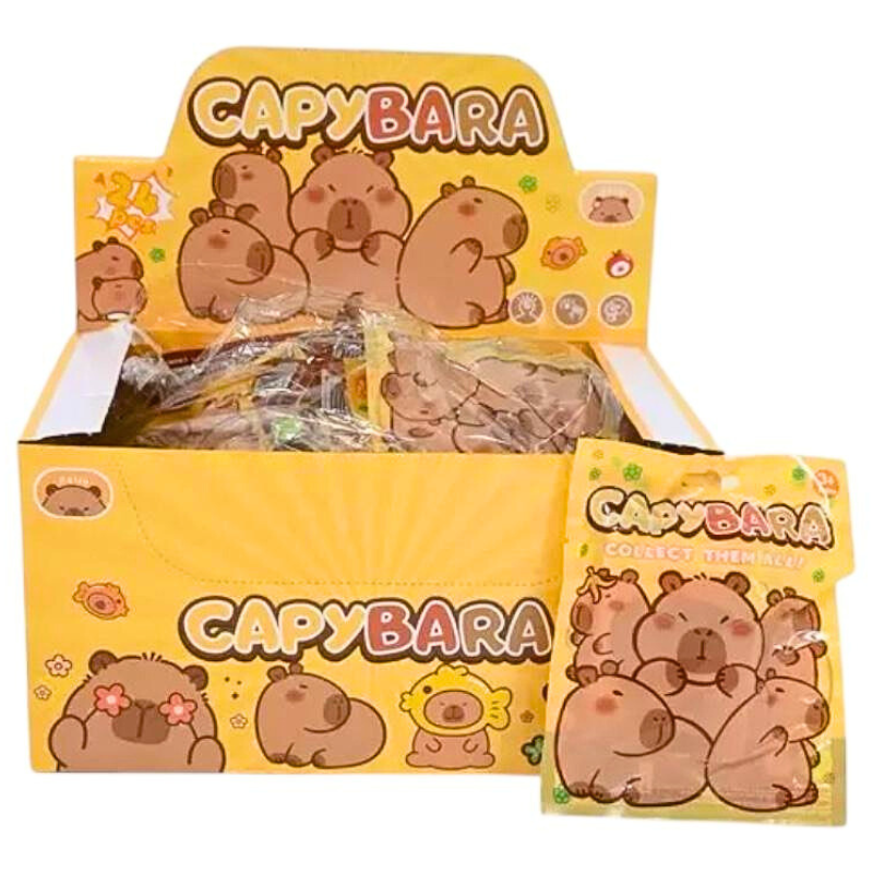 Minifigurina animalut dragut Capybara in plic surpriza – jucarie colectabila si cadou perfect, BaoBao [2]