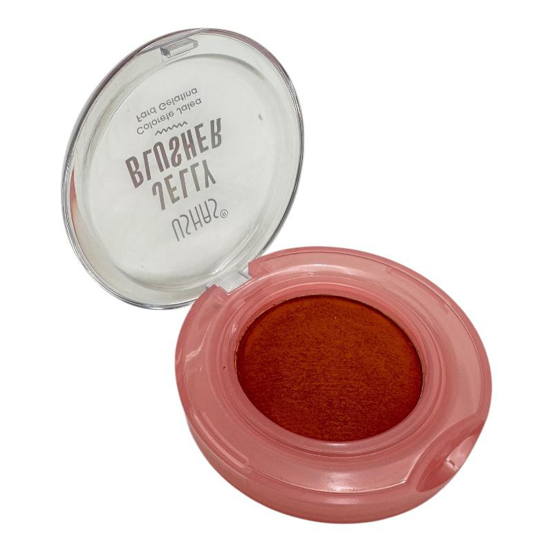 Blush USHAS Jelly Blusher 07, 4.8g – Pudra fina cu finish natural si rezistenta indelungata, BaoBao [1]