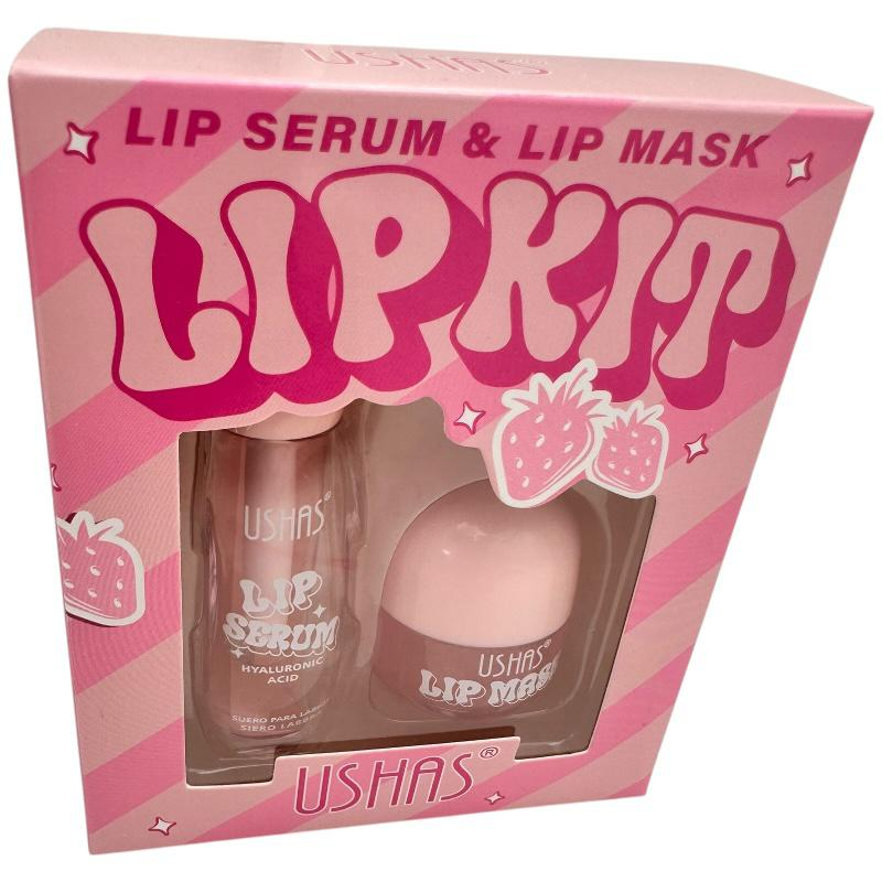 Kit Lip Ushas cu Lip Serum 6g si Lip Mask 2.3g hidratare intensa si ingrijire completa pentru buze - BaoBao [2]