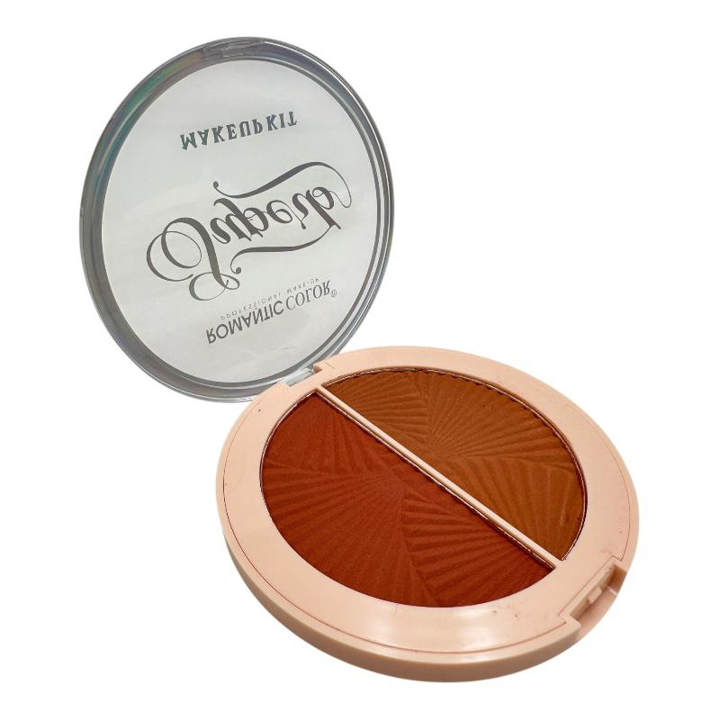 Blush Romantic Color A3, 10g – Fard de obraz in doua nuante pentru stralucire, BaoBao [3]