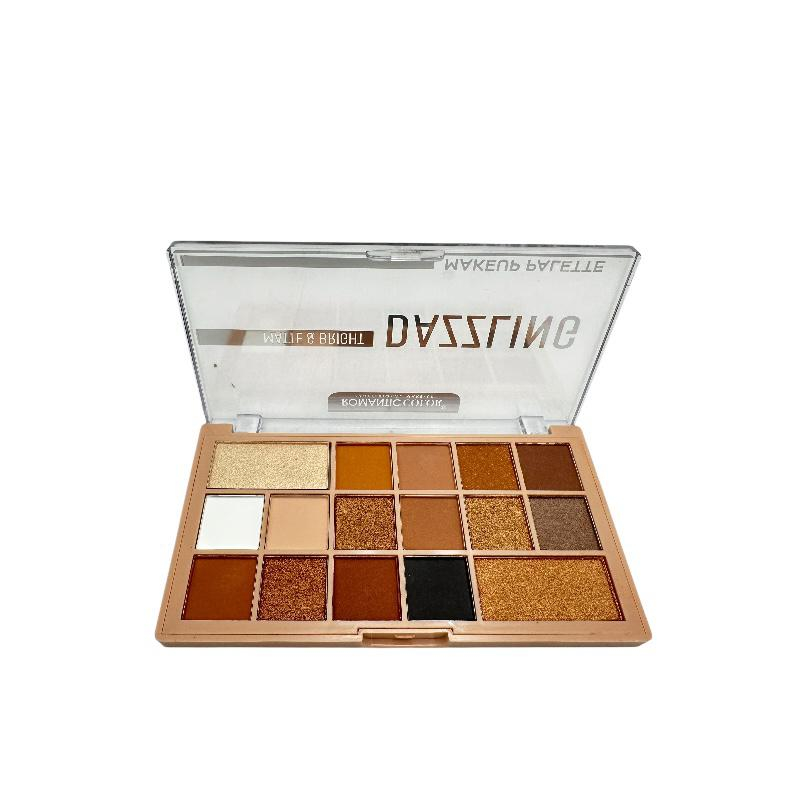 Paleta farduri Romantic Color Matte&Bright 16 culori – Nuante mate si stralucitoare  A1, BaoBao [1]