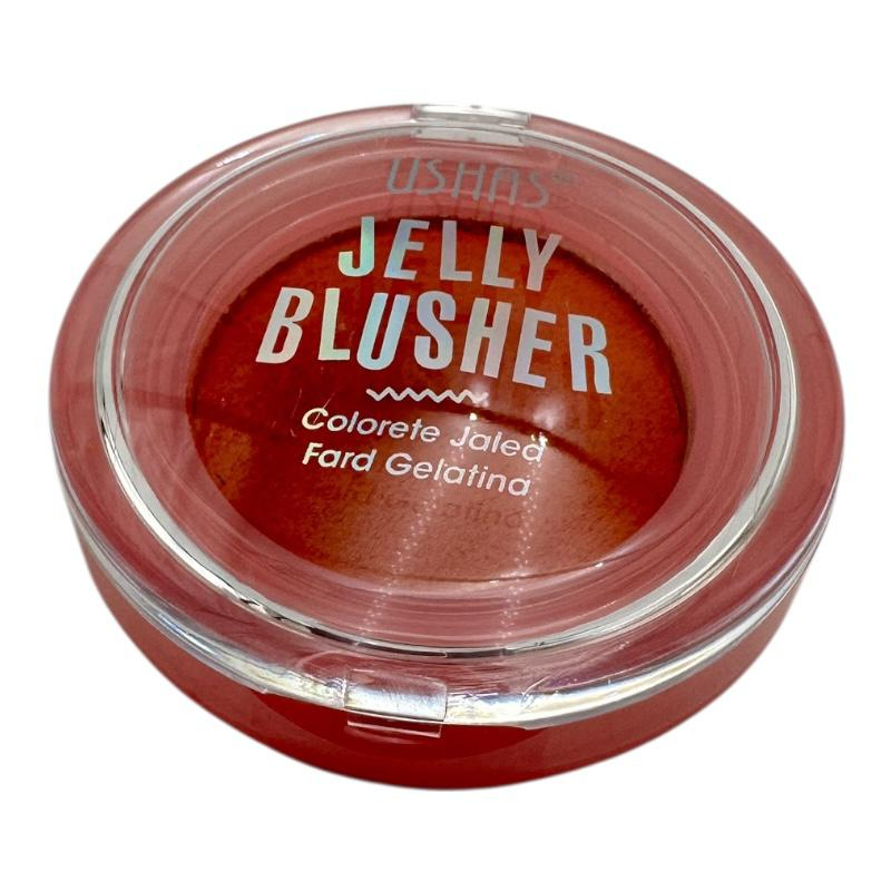 Blush USHAS Jelly Blusher 08, 4.8g – Pudra fina cu finish natural si rezistenta indelungata, BaoBao [3]