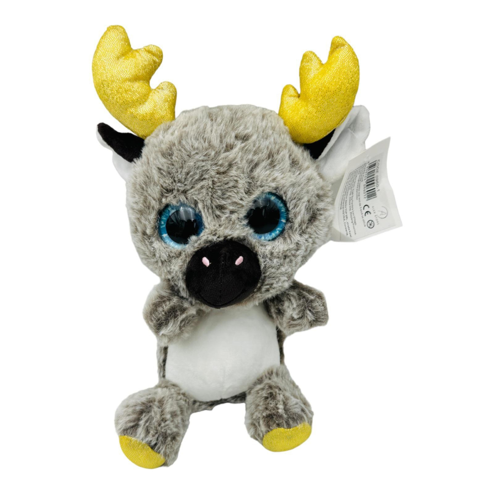 Animalut din plus Adorabil, ochisori cu sclipici, 6 modele, 25cm, +3ani  [10]