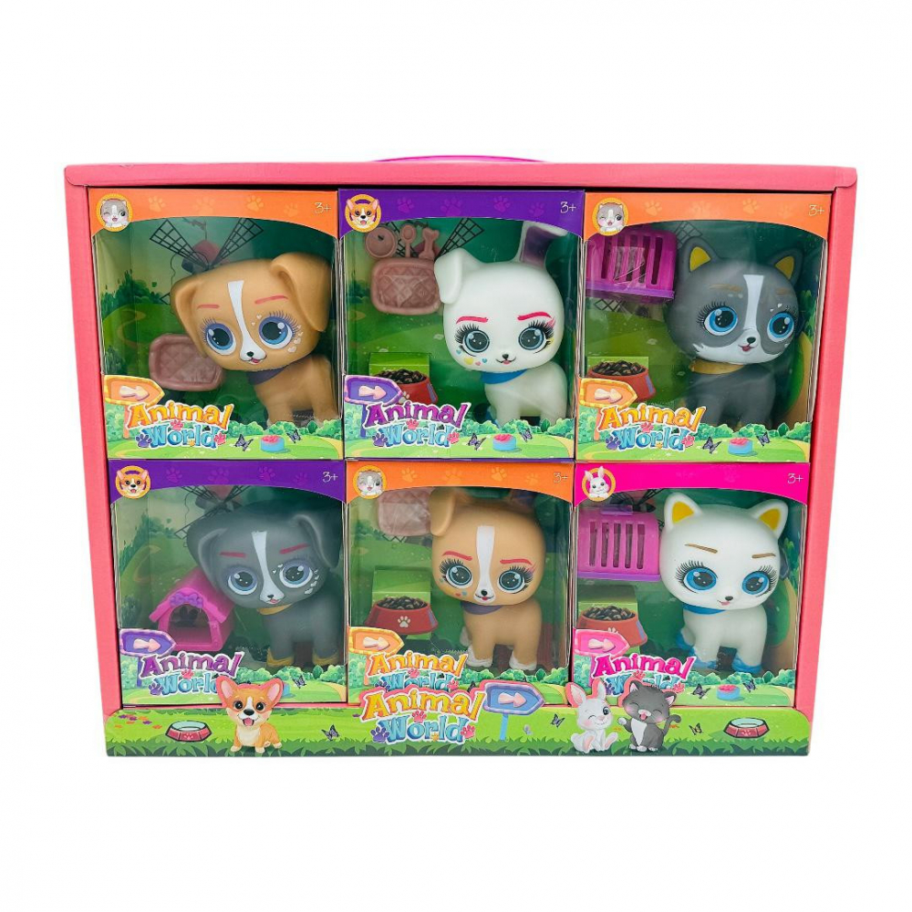 Animalute de Companie Adorabile, Diverse Modele, 14×12×6 cm, pentru Copii +3 Ani [1]