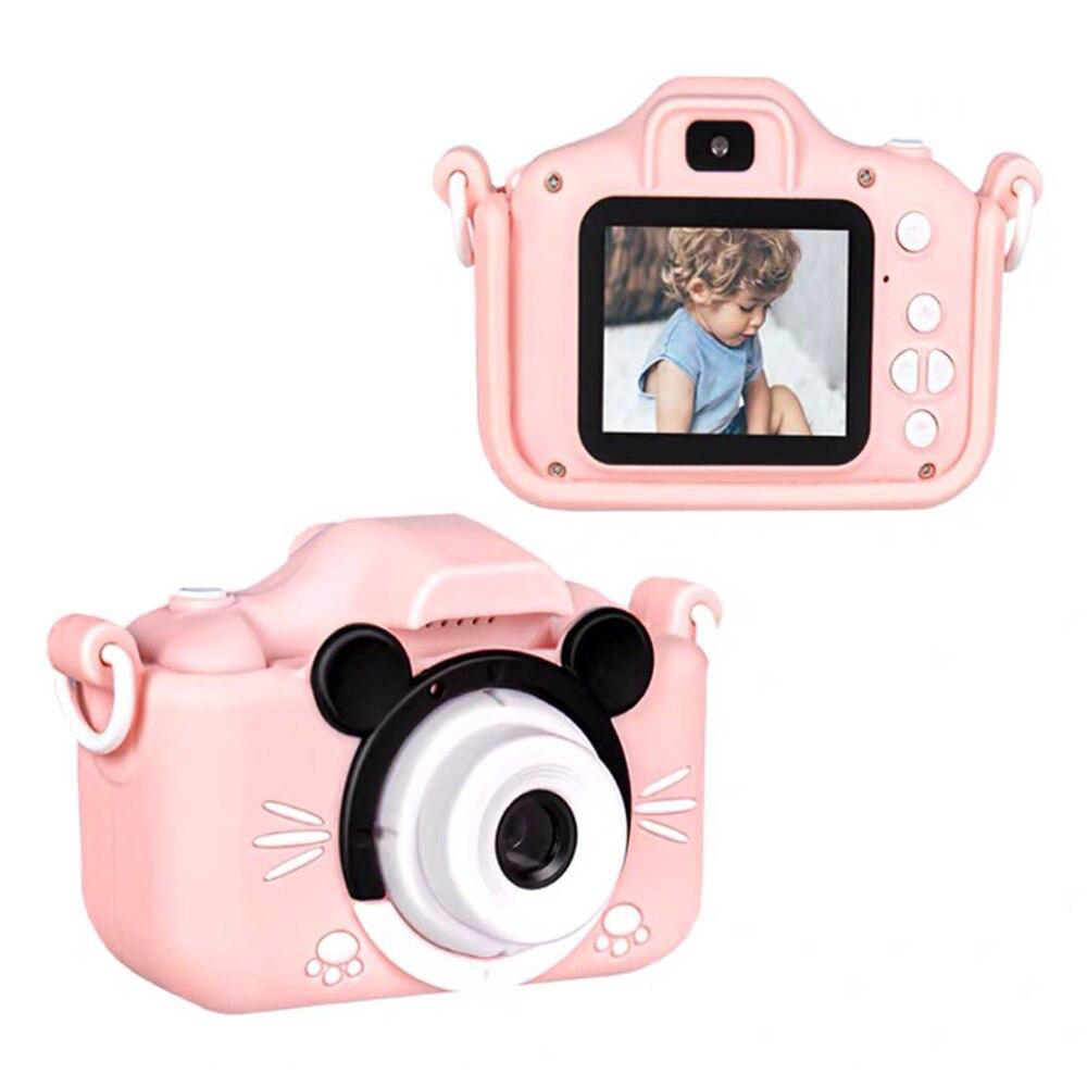 Aparat Foto Copii BaoBao 2MP Ecran 2Inch Jocuri Integrate Baterie 1000mAh Roz [4]