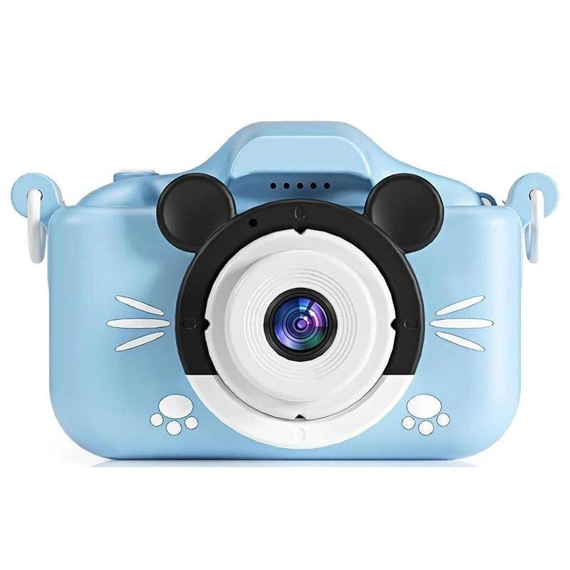 Aparat Foto Copii BaoBao 2MP Ecran 2Inch Jocuri Integrate Baterie 1000mAh Albastru [3]