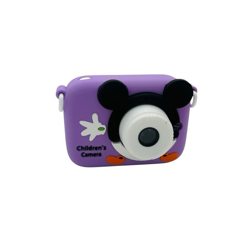 Aparat Foto Copii BaoBao Soricel Mov 2MP Ecran 2Inch Jocuri Baterie 1000mAh [1]