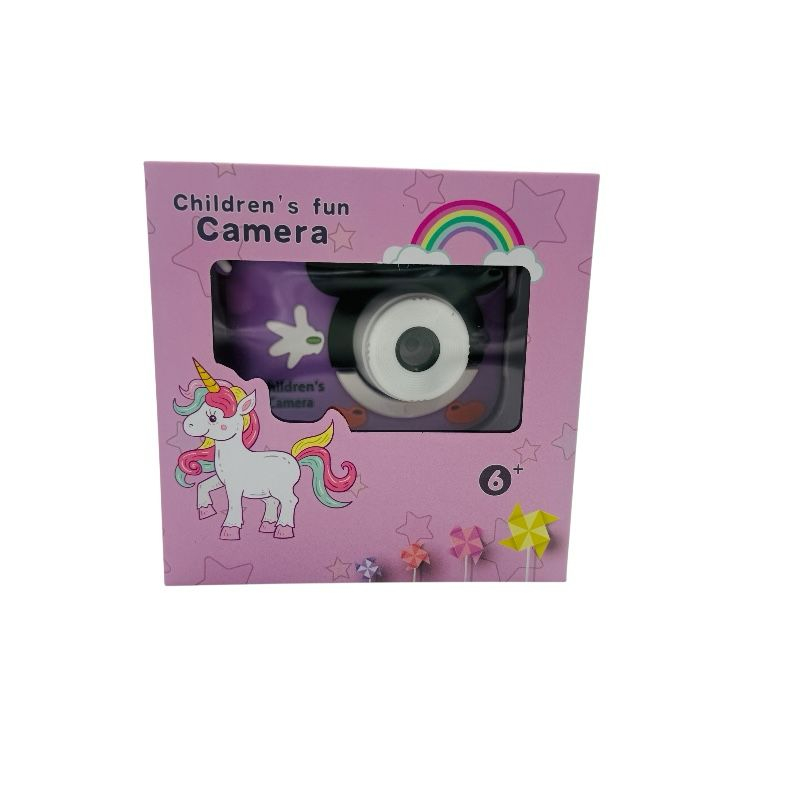 Aparat Foto Copii BaoBao Soricel Mov 2MP Ecran 2Inch Jocuri Baterie 1000mAh [3]