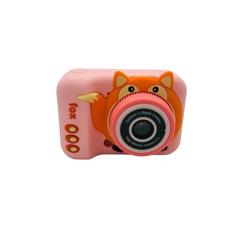 Aparat Foto Copii BaoBao Vulpe ROZ HD Ecran 2Inch Jocuri Integrate Baterie 1000mAh [1]