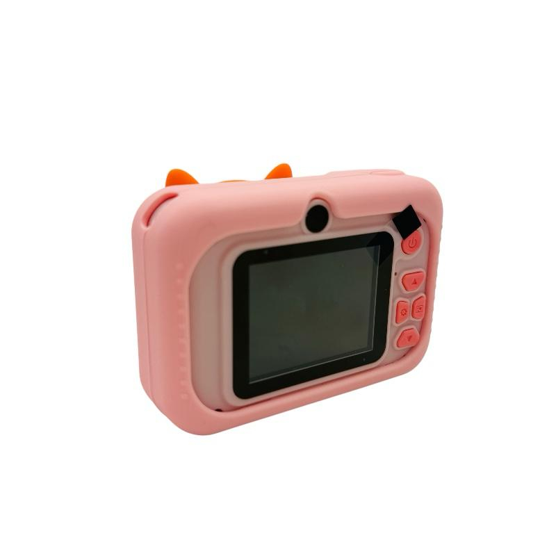 Aparat Foto Copii BaoBao Vulpe ROZ HD Ecran 2Inch Jocuri Integrate Baterie 1000mAh [2]
