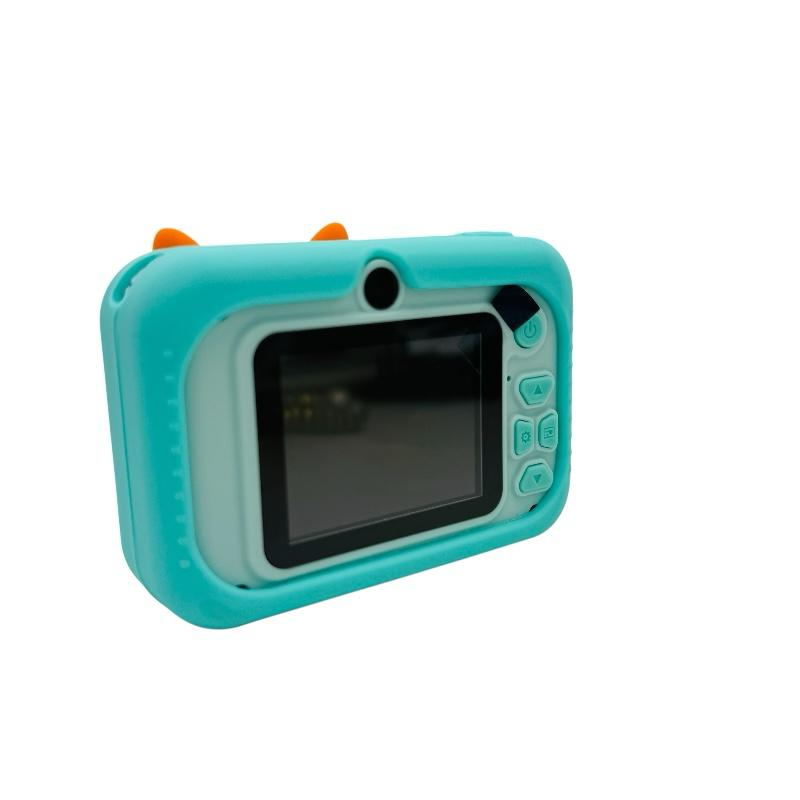 Aparat Foto Copii BaoBao Vulpe TURCOAZ HD Ecran 2Inch Jocuri Integrate Baterie 1000mAh [2]