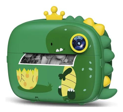 Aparat Foto Video Copii BaoBao Dinozaur HD Ecran 2.4Inch Imprimanta Integrata Jocuri [2]