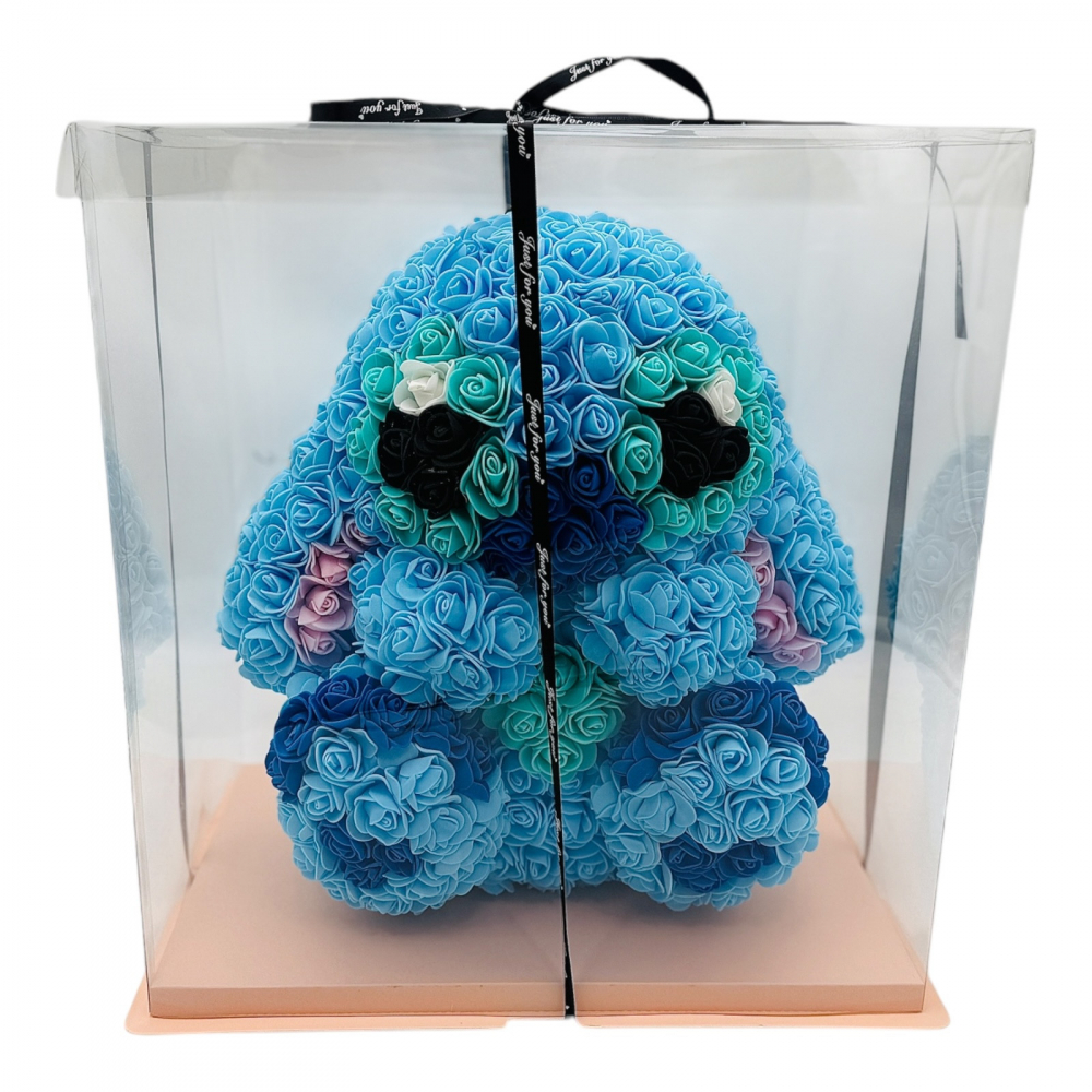 Aranjament floral Stitch din Săpun – Cadoul Amuzant și Colorat pentru Ocazii Speciale, 45 cm [2]