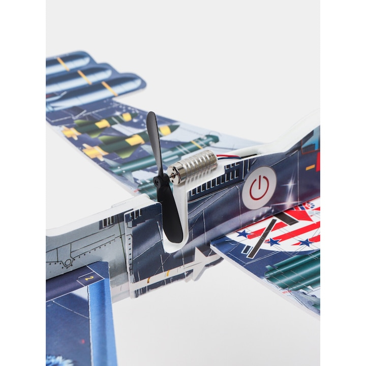 Avion Modular Zburător - 35 cm, Reîncărcabil cu USB, Diverse modele [3]